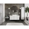 Mexen Orio bathroom cabinet under washbasin 120 cm with countertop, 2 drawers, white matte - 91A10-12047-2-BFFC01