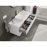 Mexen Orio bathroom cabinet under washbasin 120 cm with countertop, 2 drawers, white matte - 91A10-12047-2-BFFC01