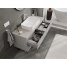 Mexen Orio armadietto da bagno sotto lavabo 120 cm con piano, 2 cassetti, grigio opaco - 91A10-12047-2-BFFC62