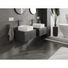 Mexen Rivel vannitoa valamukapp 50 cm lauaga, 1 sahtel, sooniline, grafiidi matt - 91A20-05023-1-BFC66