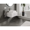 Mexen Rivel mobile da bagno sotto lavello 70 cm con piano, 1 cassetto, scanalato, bianco opaco - 91A20-07023-1-BFC01