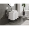 Mexen Rivel mobile da bagno sospeso 70 cm con piano, 1 cassetto, scanalato, bianco opaco - 91A20-07047-1-BFC01
