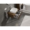 Mexen Rivel vannitoakapp tööpinnaga 80 cm, 1 sahtel, sooniline, pähkel - 91A20-08023-1-BFC86