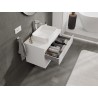 Mexen Rivel vannitoakapp 80 cm lauaga, 2 sahtlit, sooneline, valge matt - 91A20-08047-2-BFFC01