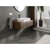 Mexen Rivel szafka łazienkowa podumywalkowa 90 cm z blatem, 1 szuflada, ryflowana , orzech - 91A20-09023-1-BFC86