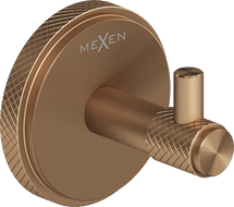 Mexen Remo double towel hook, chrome - 70507352-00