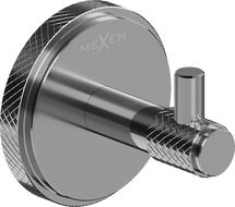 Mexen Gravo Handduchshak, schwaarze Chrom - 70A93011-73