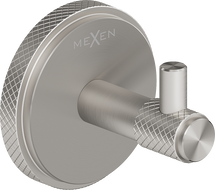Mexen Gravo Handtuchhaken, gebürsteter Nickel - 70A93011-97