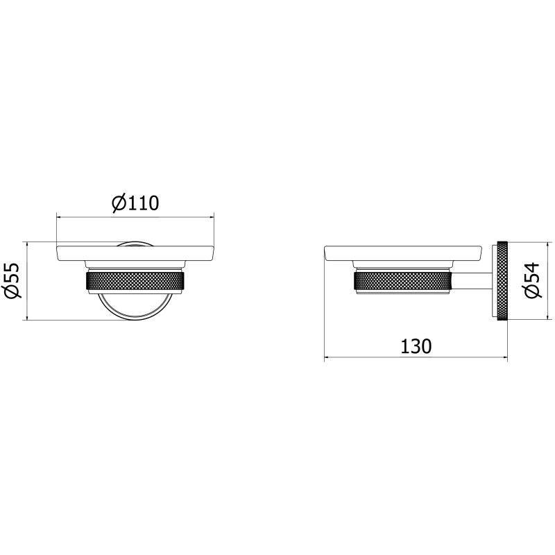Mexen Gravo minidisk, guld - 70A93055-50