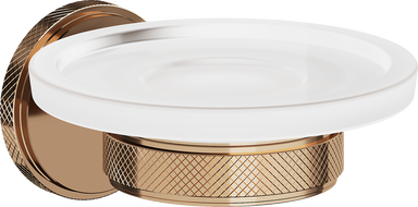 Mexen Gravo soap dish, rose gold - 70A93055-60