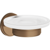 Mexen Gravo soap dish, brushed copper - 70A93055-65
