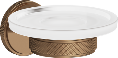 Mexen Gravo soap dish, brushed copper - 70A93055-65