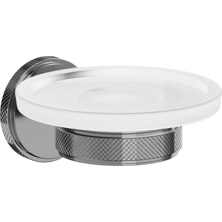 Mexen Gravo mydelniczka, chrome noir - 70A93055-73