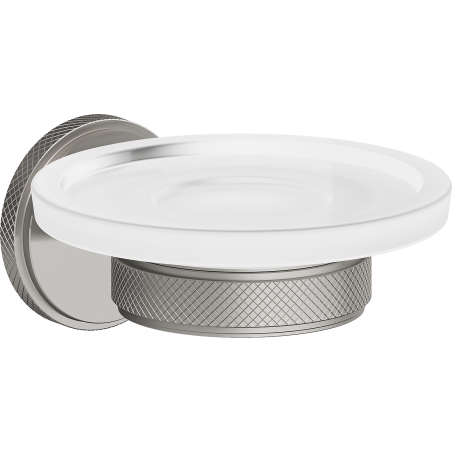 Mexen Gravo soap dish, brushed nickel - 70A93055-97