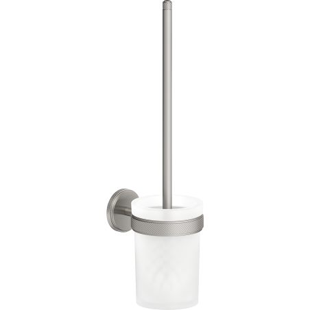 Mexen Gravo Toilettenbürste, gebürsteter Nickel - 70A93071-97