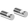 Mexen Loop towel hook (2 pcs), chrome - 70A71010-00