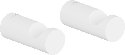Mexen Loop towel hook (2 pieces), white - 70A71010-20