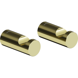 Mexen Remo double towel hook, chrome - 70507352-00