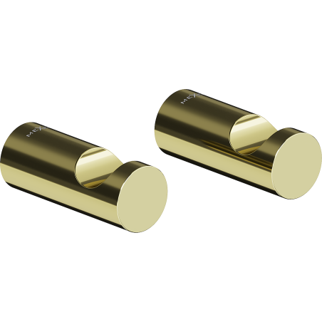 Mexen Loop towel hook (2 pcs.), gold - 70A71010-50