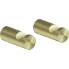 Mexen Loop Handtuchhaken (2 Stück), gebürstetes Gold - 70A71010-55