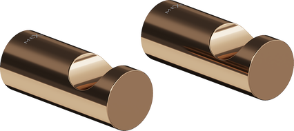 Mexen Loop Handduchshaken (2 Stk.), rose Gold - 70A71010-60