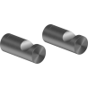 Mexen Loop Handtuchhaken (2 Stk.), gebürstetes Gun Gray - 70A71010-66