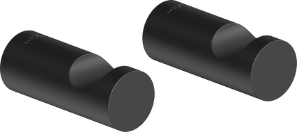 Mexen Loop Handtuchhaken (2 Stück), schwarz - 70A71010-70