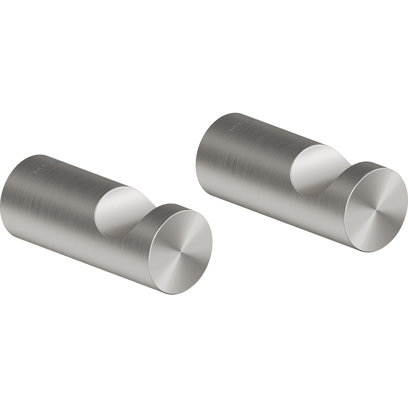 Mexen Loop Handtuchhaken (2 Stk.), gebürsteter Nickel - 70A71010-97