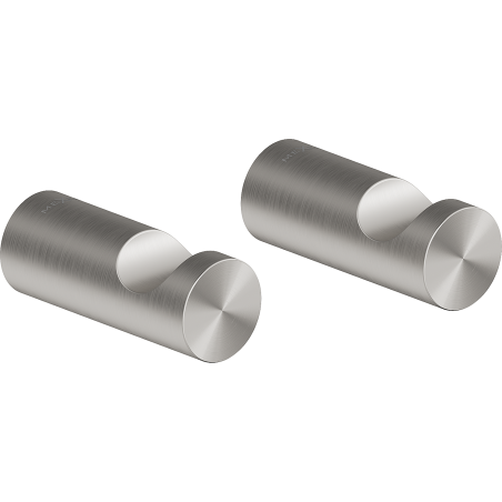 Mexen Loop Handtuchhaken (2 Stk.), gebürsteter Nickel - 70A71010-97