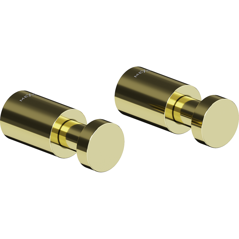 Mexen Loop crochet pour serviette (2 pièces), doré - 70A71011-50