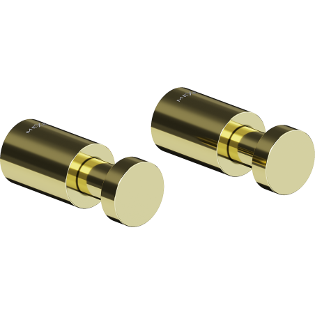 Mexen Loop crochet pour serviette (2 pièces), doré - 70A71011-50