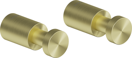 Mexen Loop Handtuchhaken (2 Stk.), gebürstetes Gold - 70A71011-55