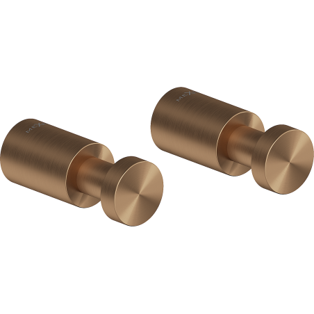 Mexen Loop towel hook (2 pcs), brushed copper - 70A71011-65
