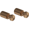 Mexen Loop towel hook (2 pcs), brushed copper - 70A71011-65