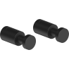 Mexen Loop towel hook (2 pcs), black - 70A71011-70