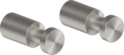 Mexen Loop Handtuchhaken (2 Stk.), gebürsteter Nickel - 70A71011-97