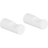 Mexen Loop crochet pour serviette (2 pcs), blanc - 70A71012-20