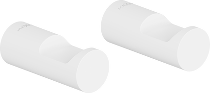 Mexen Loop crochet pour serviette (2 pcs), blanc - 70A71012-20