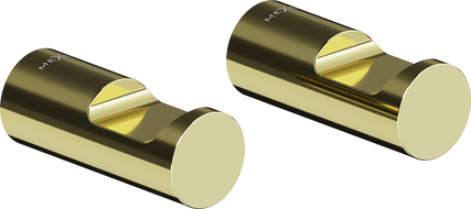 Mexen Loop Handtuchhaken (2 Stk.), gold - 70A71012-50