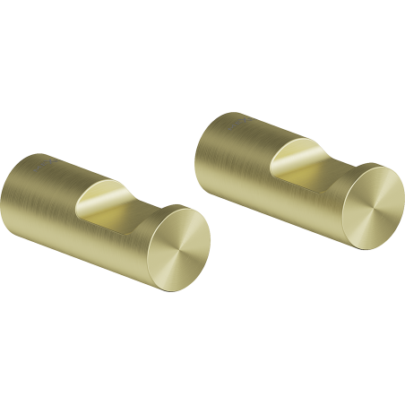 Mexen Loop Handtuchhaken (2 Stk.), gebürstetes Gold - 70A71012-55