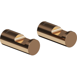 Mexen Lusso podwójny haczyk na ręcznik, chrom - 70A16812-00