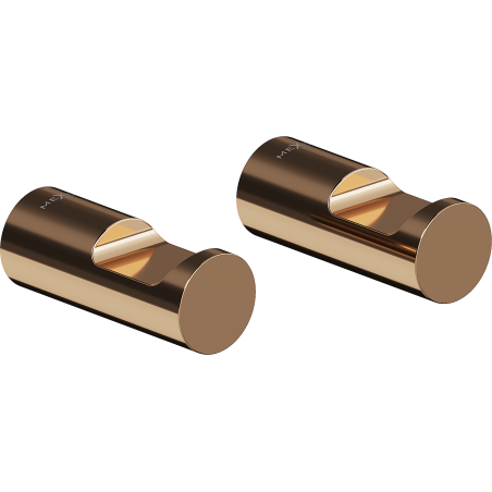 Mexen Loop kljukica za brisače (2 kosa), rožnato zlato - 70A71012-60