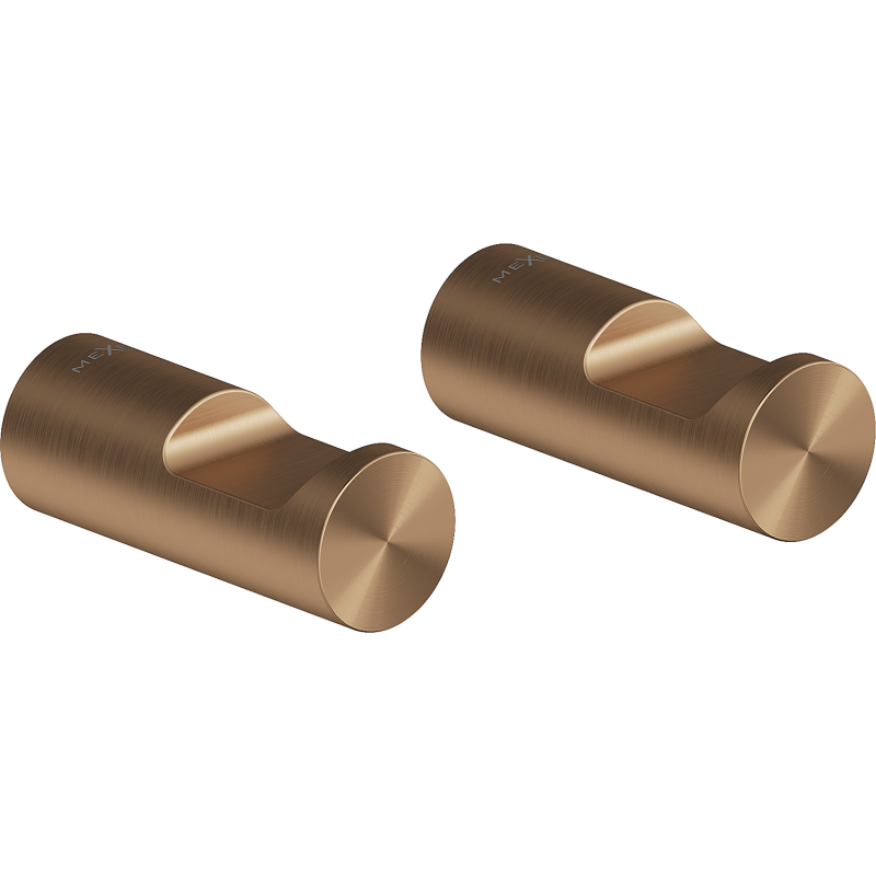 Mexen Loop Handduchskraaft (2 Stéck), gebast Kupfer - 70A71012-65