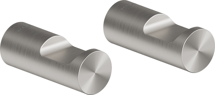 Mexen Loop Handtuchhaken (2 Stück), gebürsteter Nickel - 70A71012-97