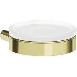 Mexen Remo soap dish, brushed gold - 7050739-55