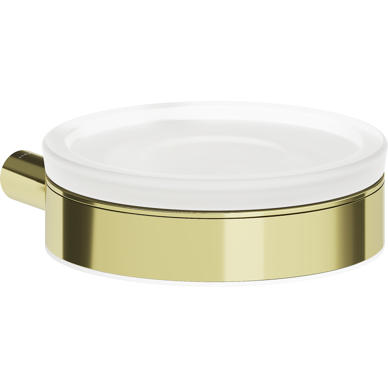 Mexen Loop soap dish, gold - 70A71055-50