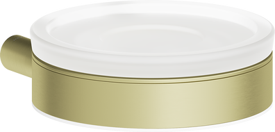 Mexen Remo soap dish, brushed gold - 7050739-55