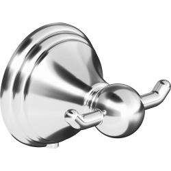 Mexen Remo double towel hook, chrome - 70507352-00