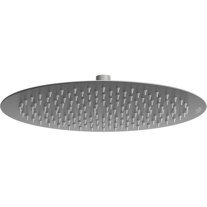 Mexen Slim takdusch 30 cm, borstad kanongrå - 79230-66