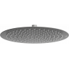 Mexen Slim chuveiro de parede 30 cm, cinza escovado - 79230-66